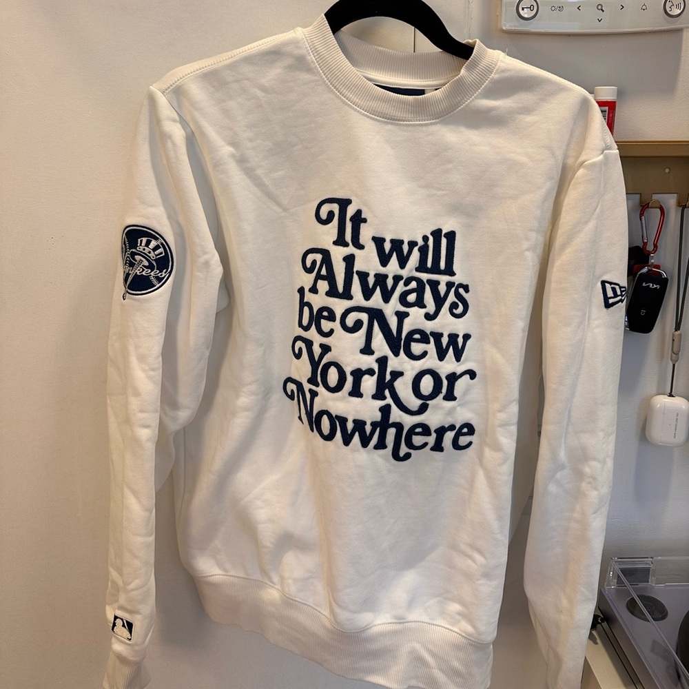 New York Or Nowhere Yankees Crew Sweater Size S